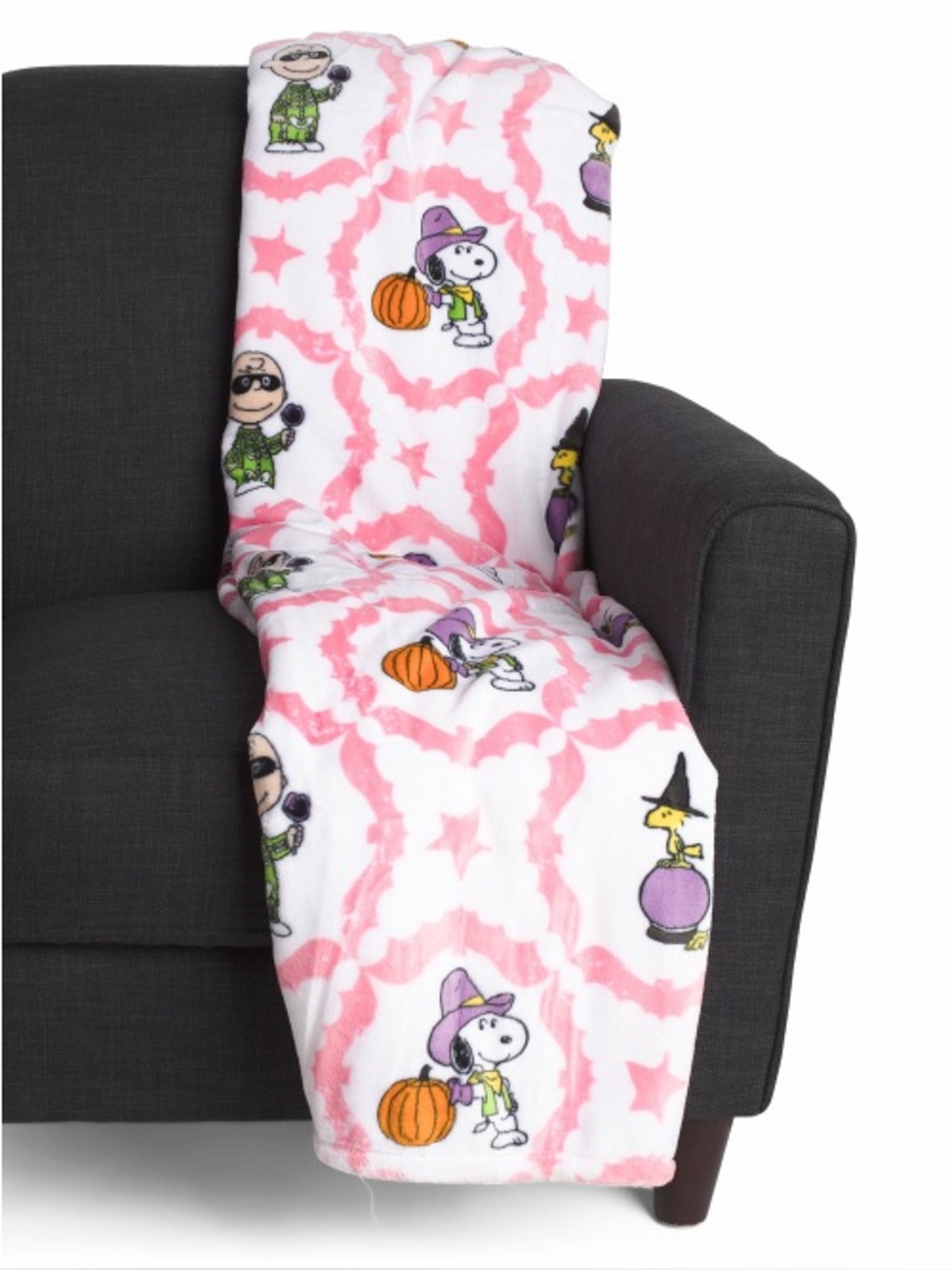 Berkshire Peanuts Halloween Snoopy Characters Blanket